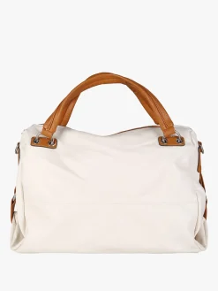 Solada Borsa hobo da donna con doppi manici - panna