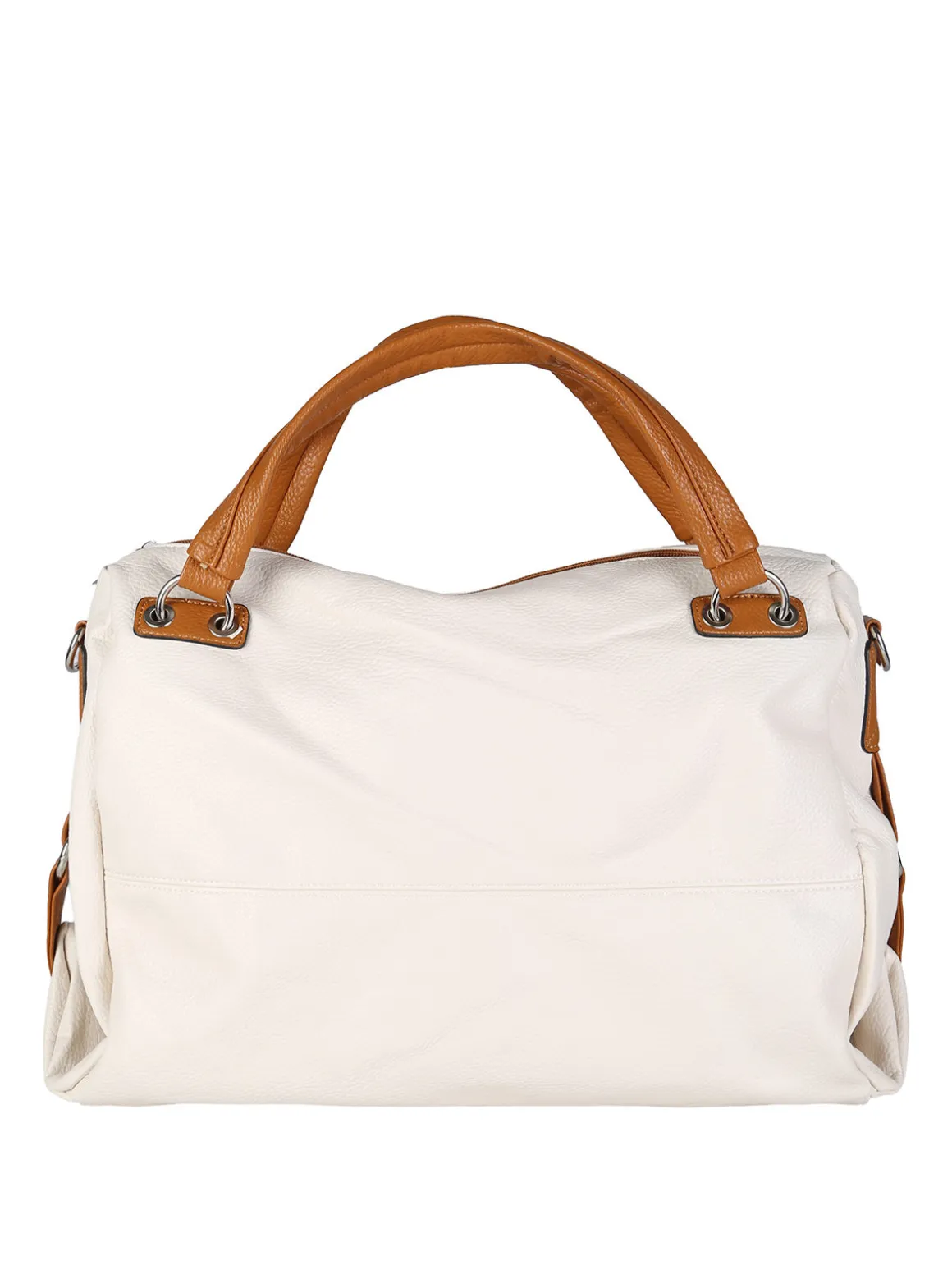 Solada Borsa hobo da donna con doppi manici - panna