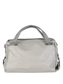 Solada Borsa hobo da donna con doppi manici - grigio chiaro