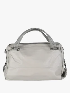 Solada Borsa hobo da donna con doppi manici - grigio chiaro