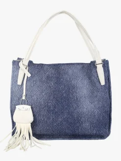 Solada Borsa hobo da donna con doppi manici - bianco