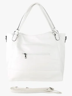 Solada Borsa hobo da donna con doppi manici - bianco