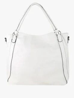 Solada Borsa hobo da donna con doppi manici - bianco