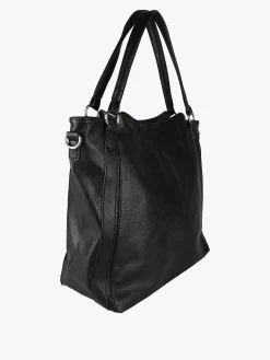 Solada Borsa hobo da donna con doppi manici - nero