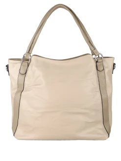 Solada Borsa hobo da donna con doppi manici - taupe