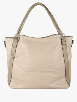 Solada Borsa hobo da donna con doppi manici - taupe