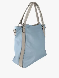 Solada Borsa hobo da donna con doppi manici - azzurro