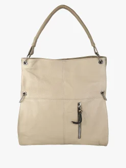 Solada Borsa hobo da donna in ecopelle - taupe