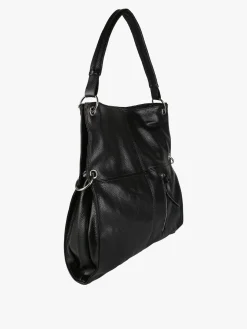 Solada Borsa hobo da donna in ecopelle - nero