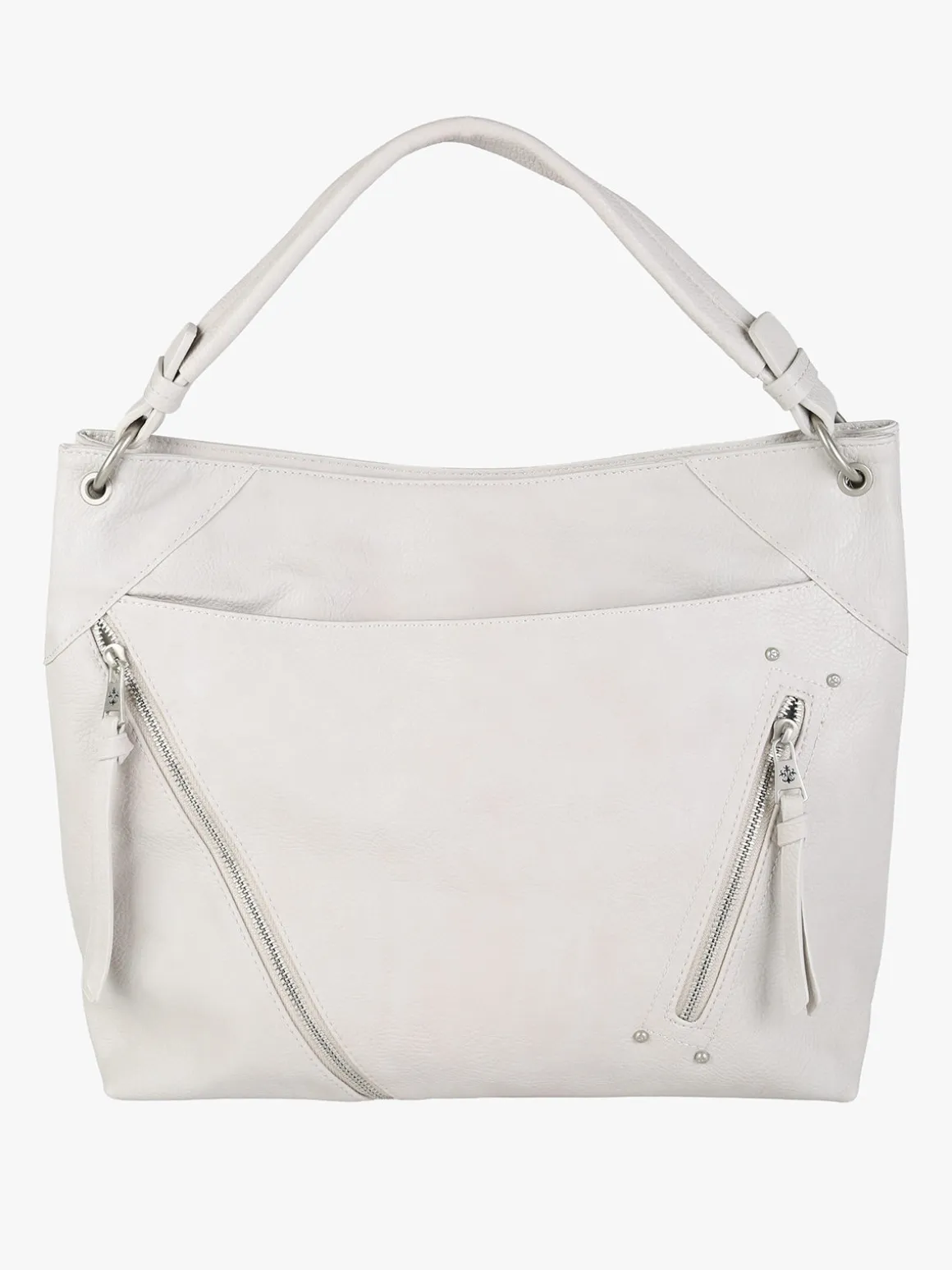 Solada Borsa hobo da donna in ecopelle - beige