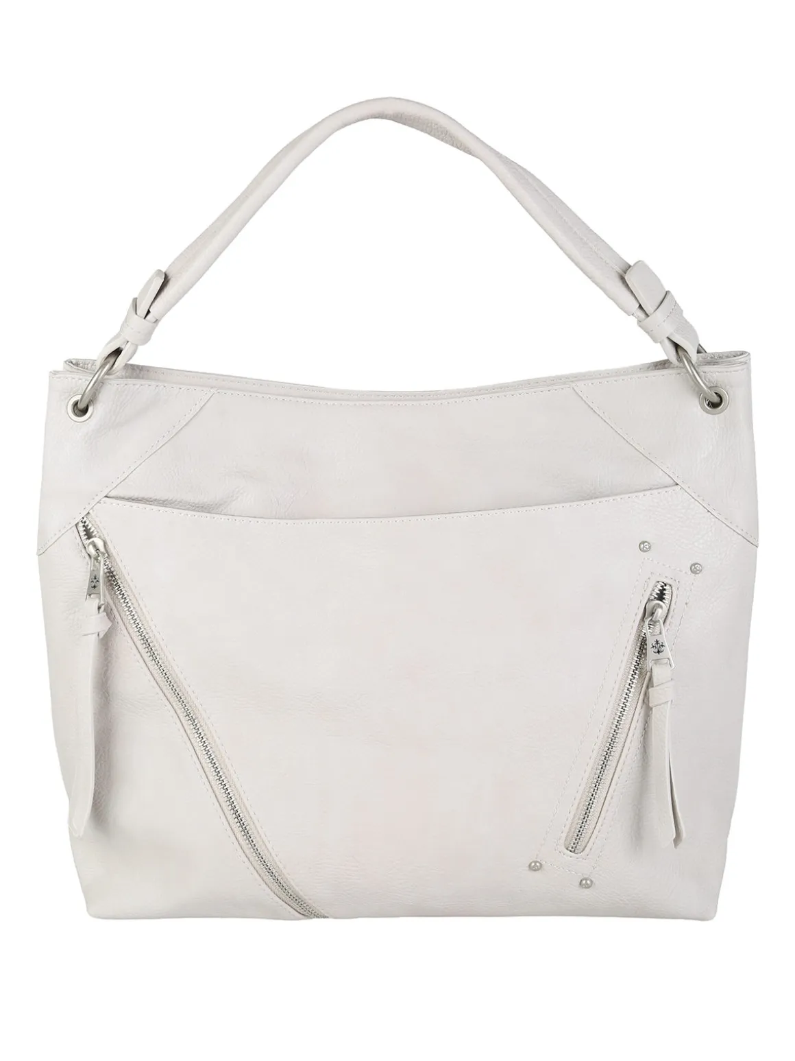 Solada Borsa hobo da donna in ecopelle - beige