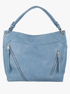Solada Borsa hobo da donna in ecopelle - grigio