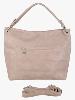 Solada Borsa hobo da donna in ecopelle - apricot