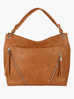 Solada Borsa hobo da donna in ecopelle - cammello