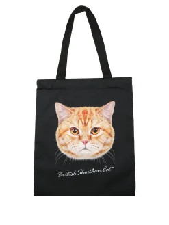 Solada Borsa shopper in tessuto con stampa