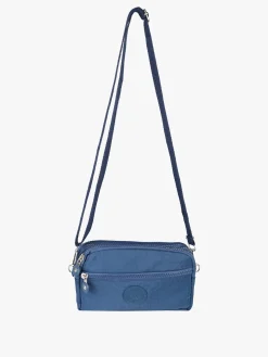 Solada Borsetta a tracolla rettangolare da donna in nylon - blu scuro