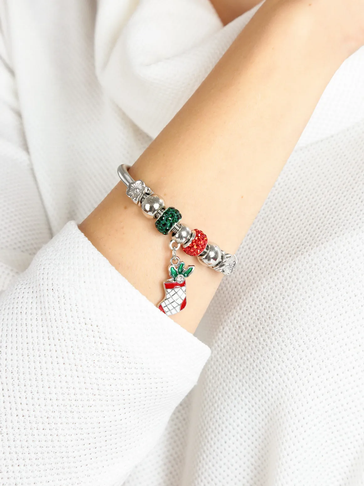 Solada Bracciale con charm natalizi