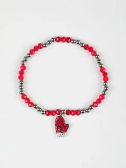 Solada Bracciale elastico con ciondolo Natalizio
