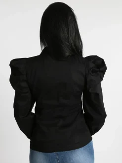 Solada Camicia classica con maniche a sbuffo