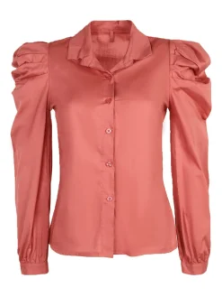 Solada Camicia classica con maniche a sbuffo