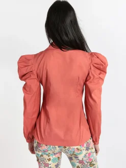 Solada Camicia classica con maniche a sbuffo