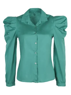 Solada Camicia classica con maniche a sbuffo