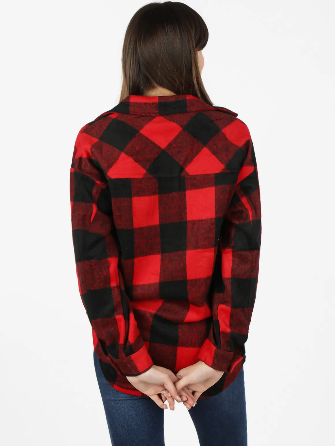 Solada Camicia da donna a quadri in flanella