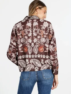Solada Camicia donna a fantasia - moro