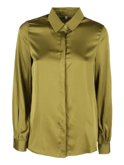 Solada Camicia donna a maniche lunghe effetto raso