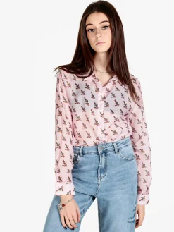 Solada Camicia donna a maniche lunghe con stampe
