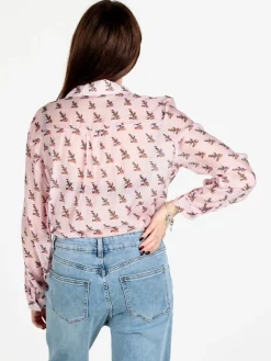 Solada Camicia donna a maniche lunghe con stampe