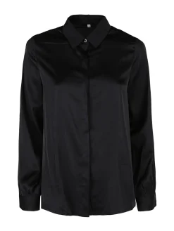 Solada Camicia donna a maniche lunghe effetto raso