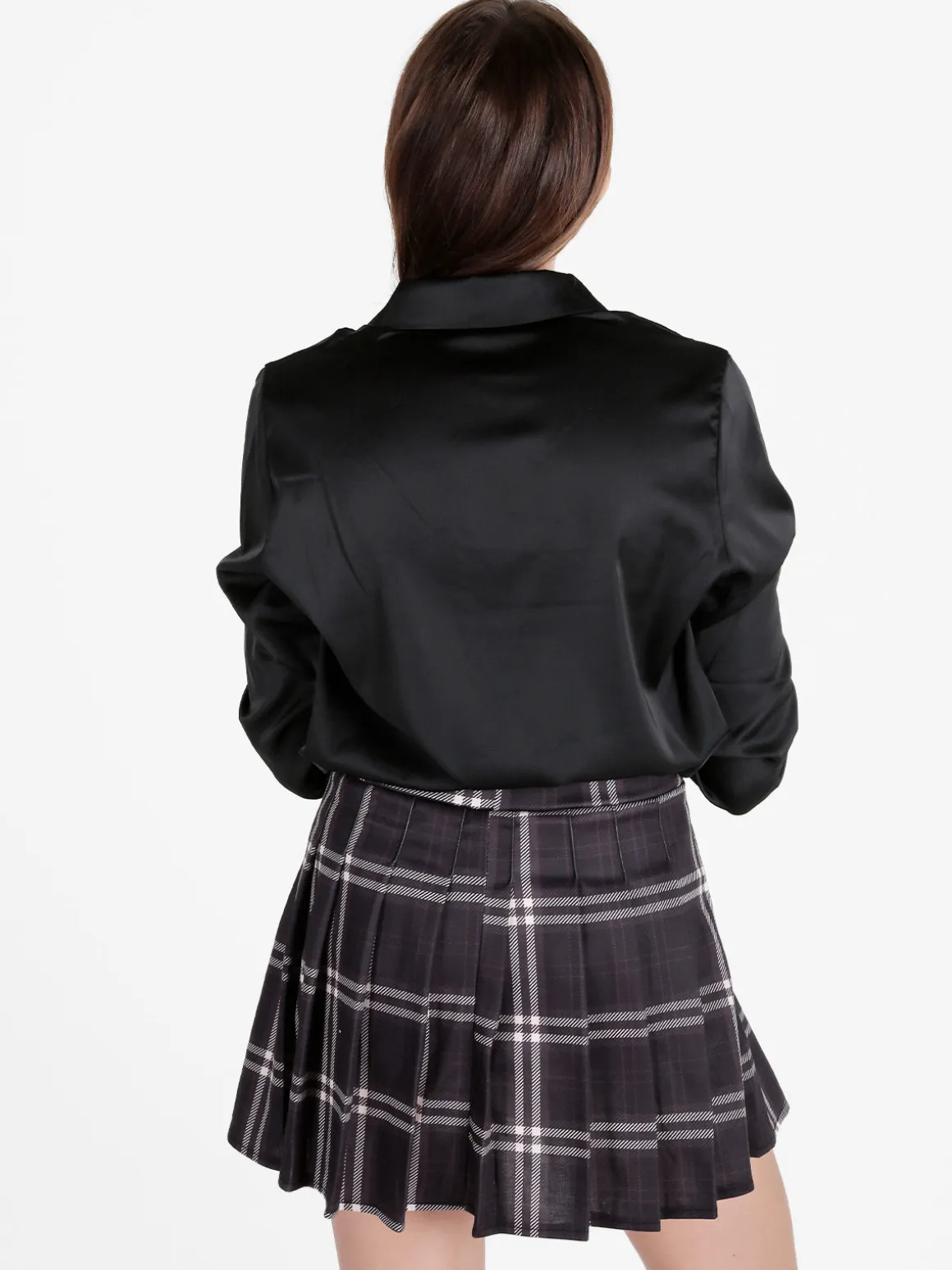 Solada Camicia donna a maniche lunghe effetto raso