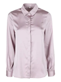 Solada Camicia donna a maniche lunghe effetto raso