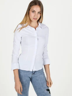Solada Camicia donna classica stretch a maniche lunghe