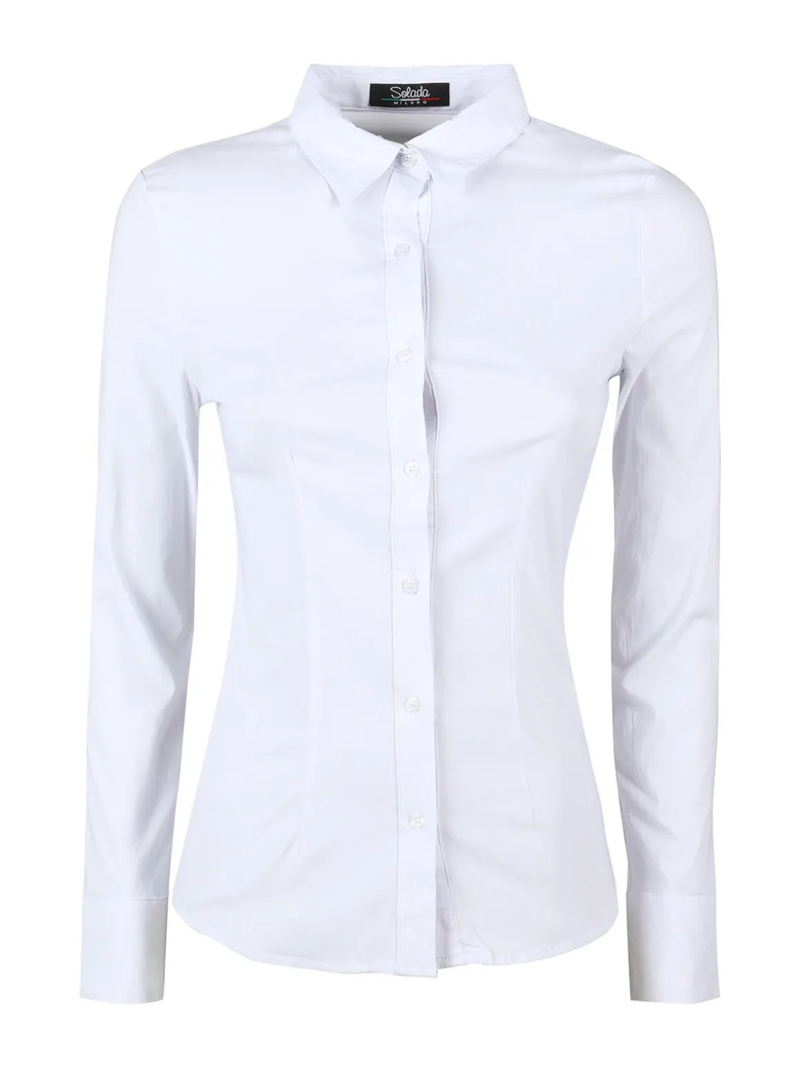 Solada Camicia donna classica stretch a maniche lunghe