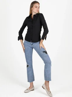 Solada Camicia donna classica stretch a maniche lunghe