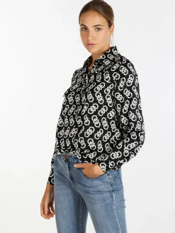 Solada Camicia donna con stampa bicolor