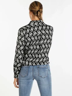 Solada Camicia donna con stampa bicolor