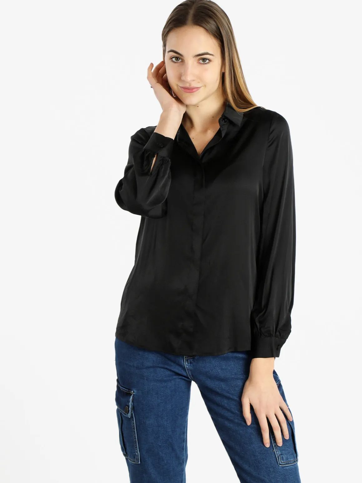Solada Camicia donna effetto raso