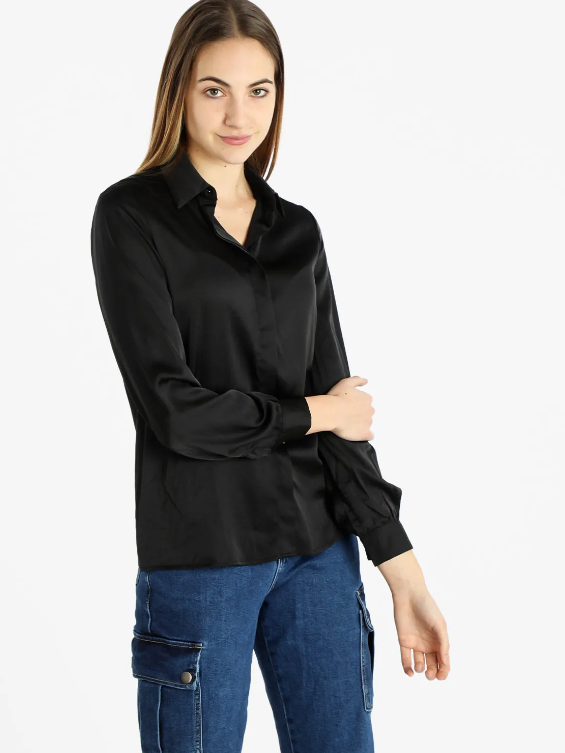 Solada Camicia donna effetto raso