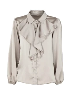 Solada Camicia donna elegante con balze