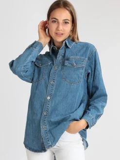 Solada Camicia donna in jeans