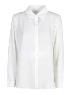 Solada Camicia donna leggera a maniche lunghe - bianco
