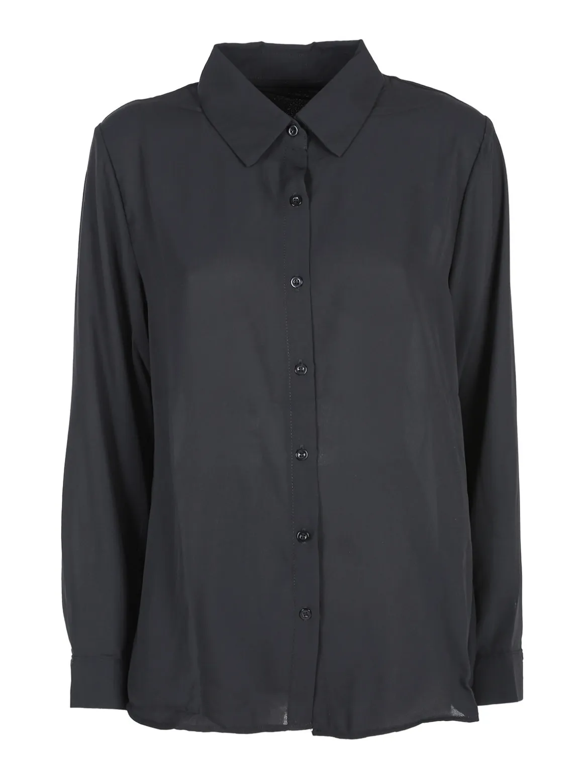 Solada Camicia donna leggera a maniche lunghe - nero
