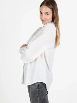 Solada Camicia donna oversize a maniche lunghe