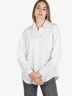 Solada Camicia donna oversize a maniche lunghe