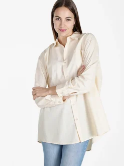 Solada Camicia donna oversize con taschino