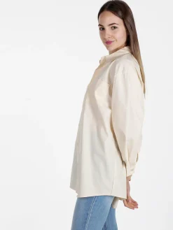 Solada Camicia donna oversize con taschino
