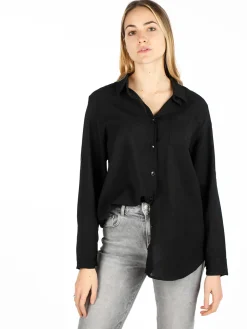 Solada Camicia donna oversize con taschino